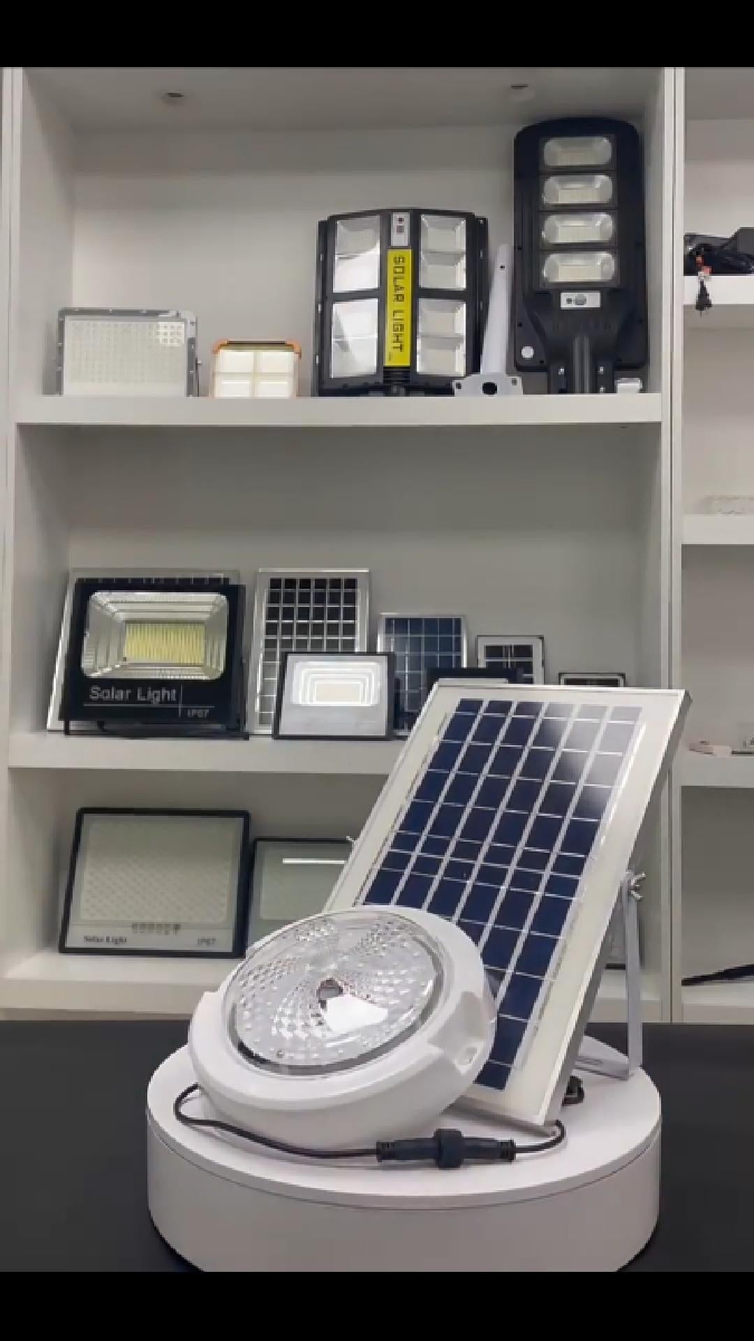 Plafon techo Solar Led 100w 6000k Blanco.
