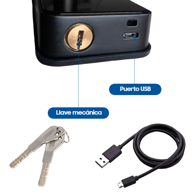 Cerradura inteligente Exterior LK06