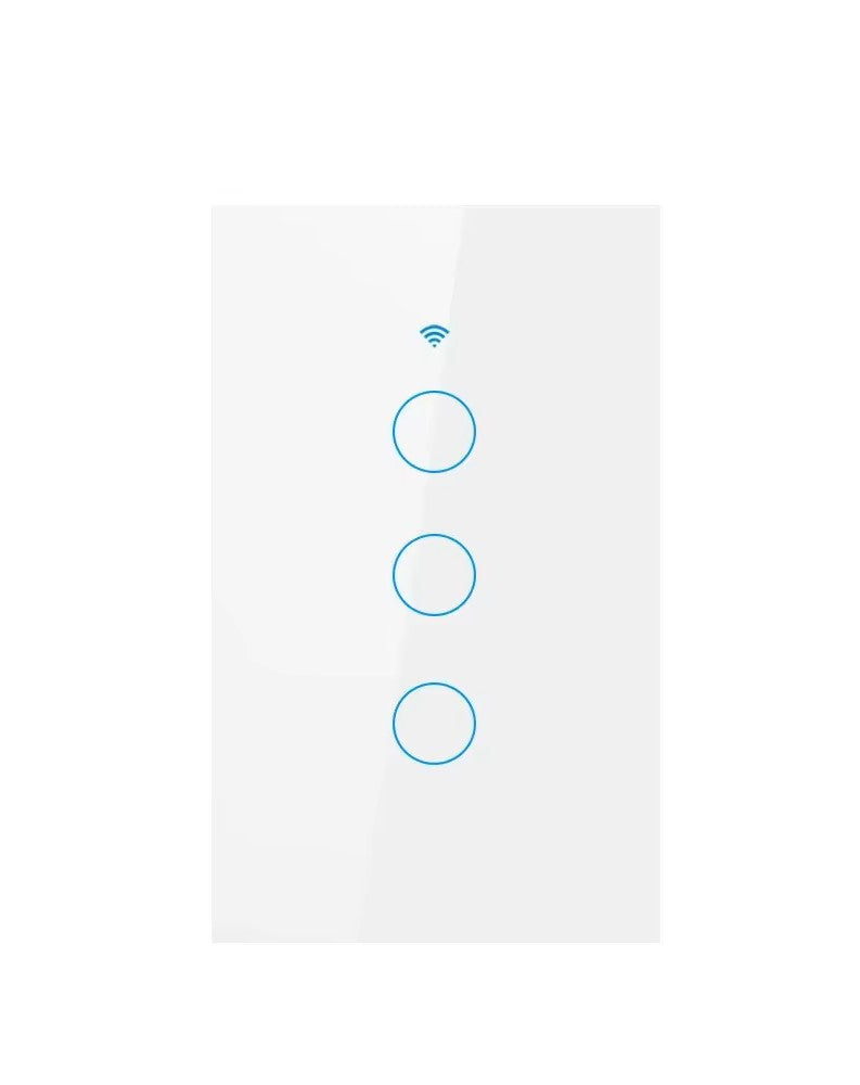 Interruptores inteligentes wifi 3 botones