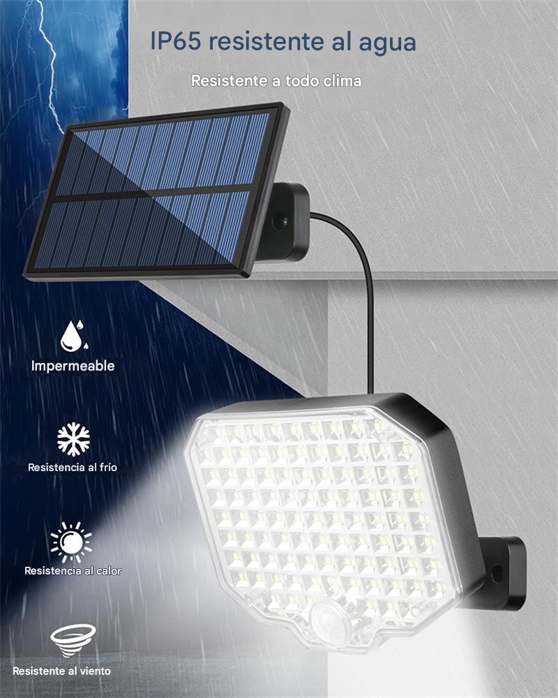 Foco Led solar 184 led