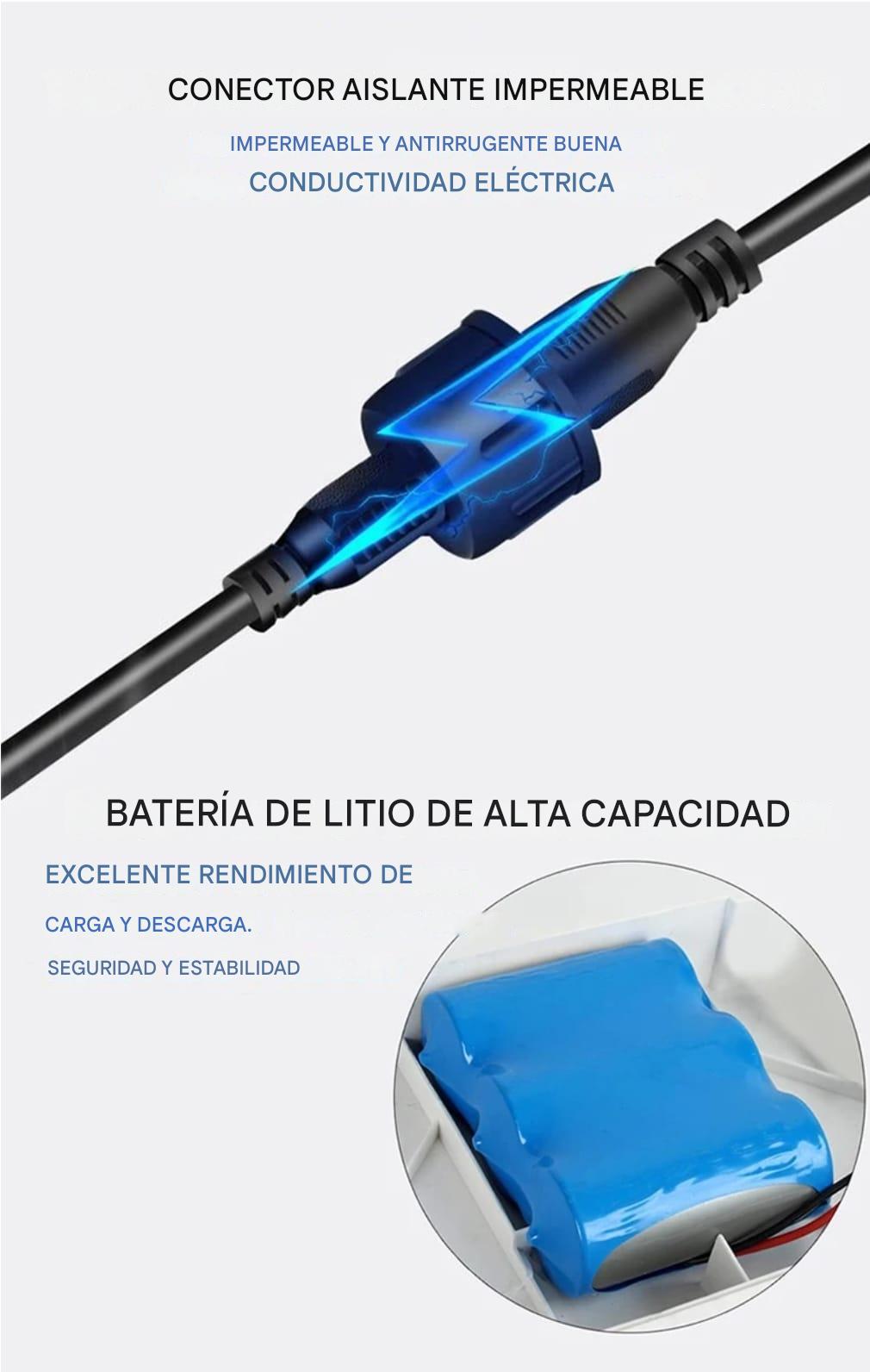Foco Led Solar 50w con control remoto