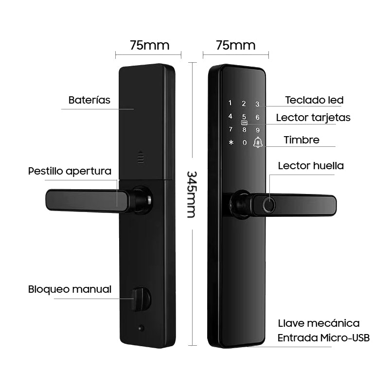 Cerradura Inteligente Exterior LK07