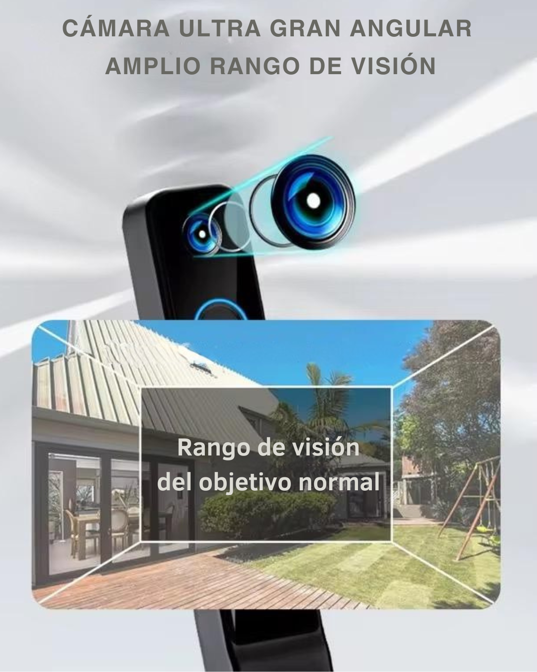 Cerradura Inteligente con Cámara Exterior WiFi Tuya LK07