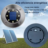 4 X foco de piso Solar Led 8w