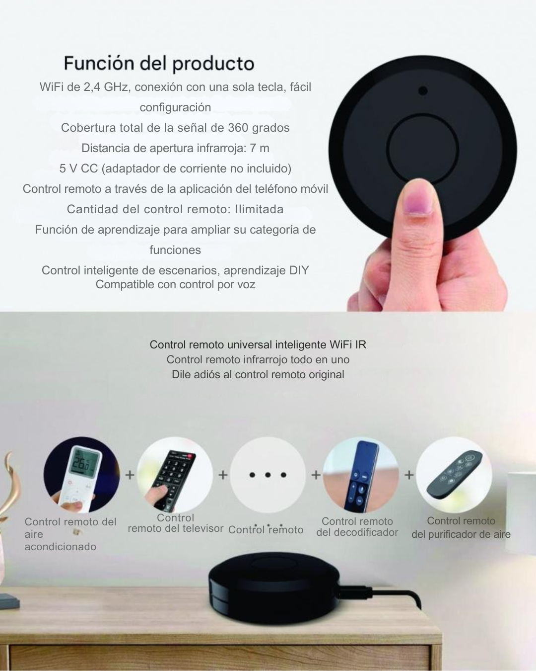 Control Remoto Universal Smart Ir Wifi Tuya