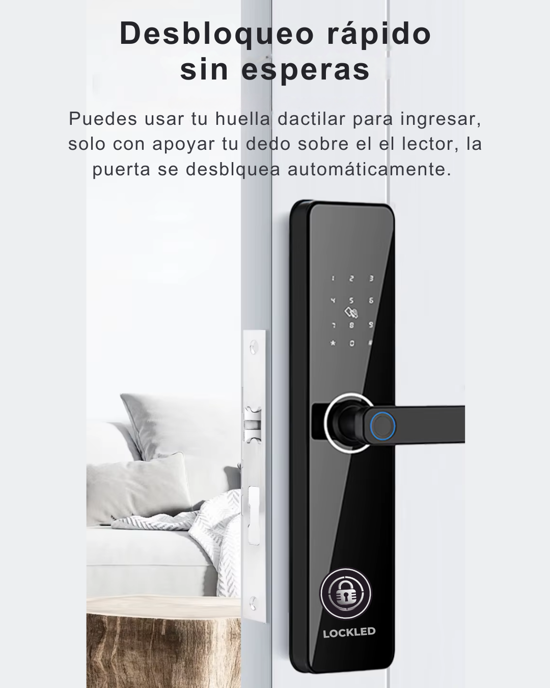 Cerradura Inteligente Exterior LK04