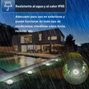4 X foco de piso Solar Led 8w