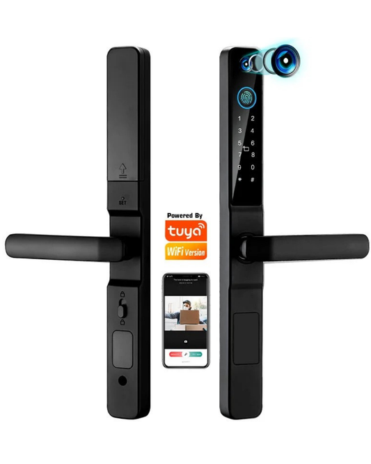 Cerradura iteligente con camara Exterior  Wifi Tuya LK07