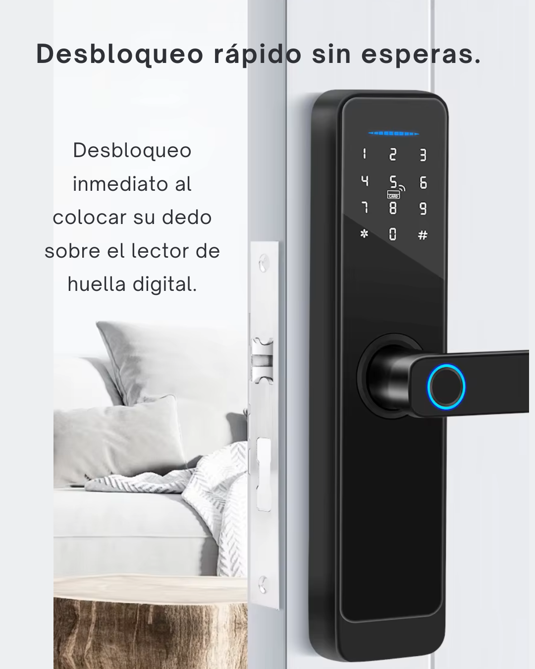 Cerradura Inteligente Exterior/Interior LK03