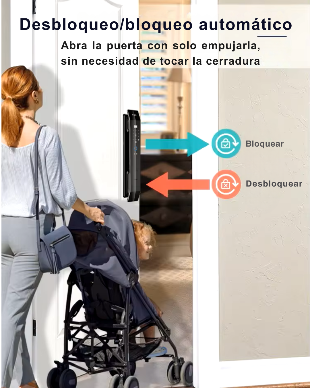 cerradura inteligente con reconocimiento facial Modelo LK-3D Pro