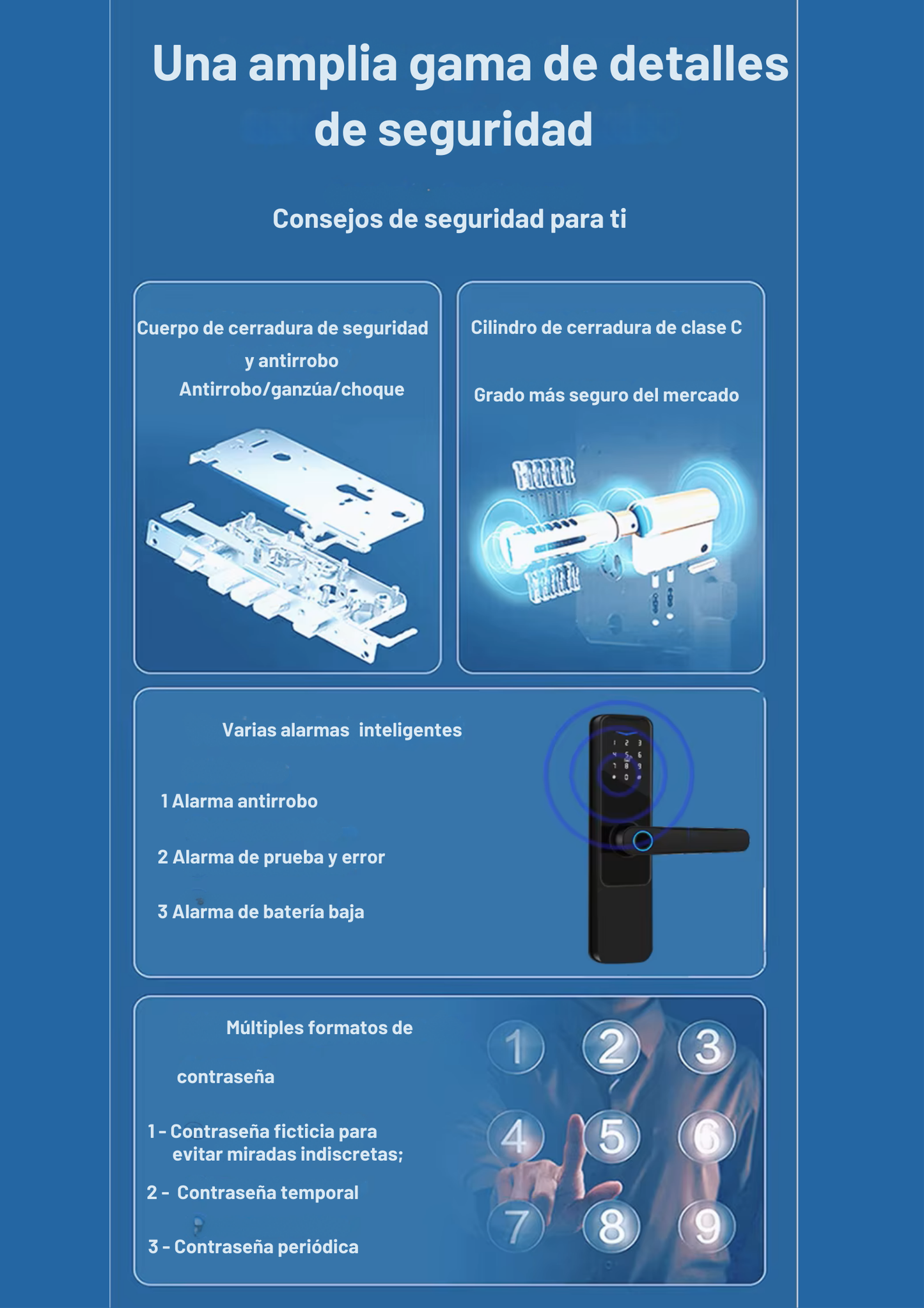 Cerradura Inteligente Interior LK02