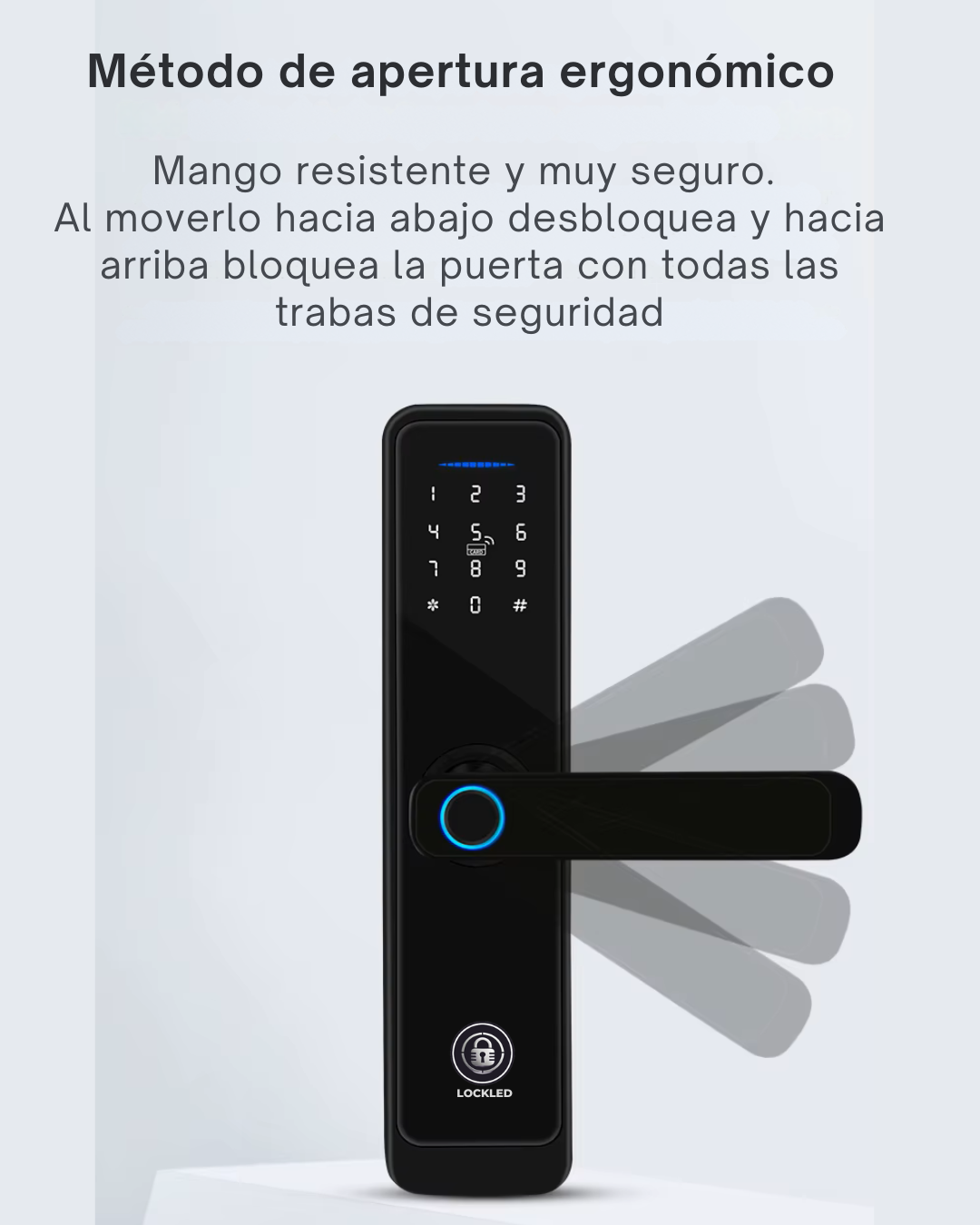 Cerradura Inteligente Exterior/Interior LK03