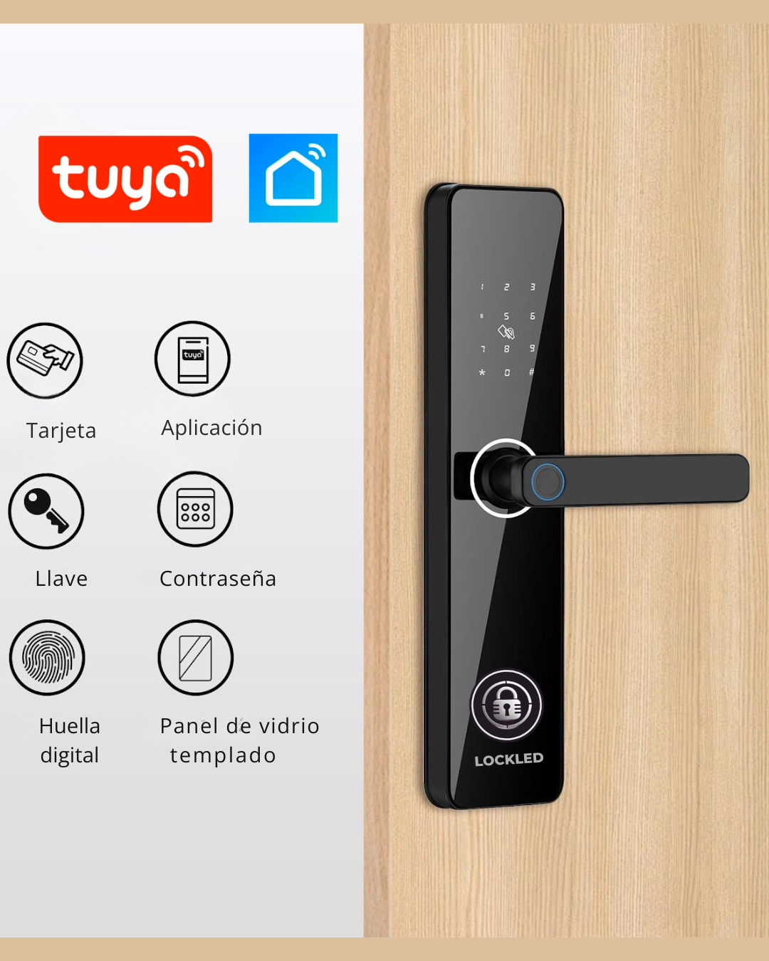 Cerradura Inteligente Exterior LK04