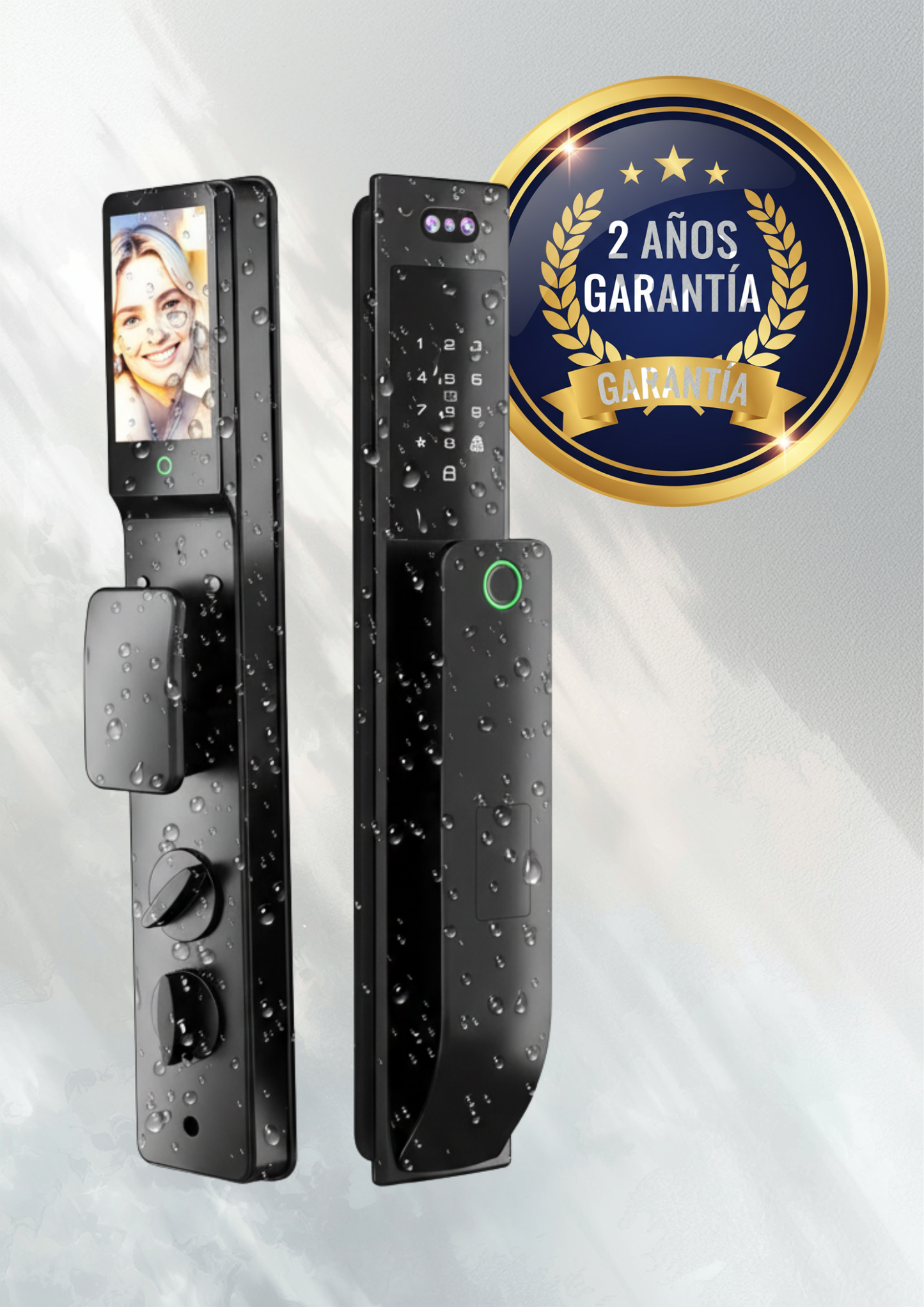 Cerradura Inteligente Exterior con Reconocimiento Facial 3D LK13