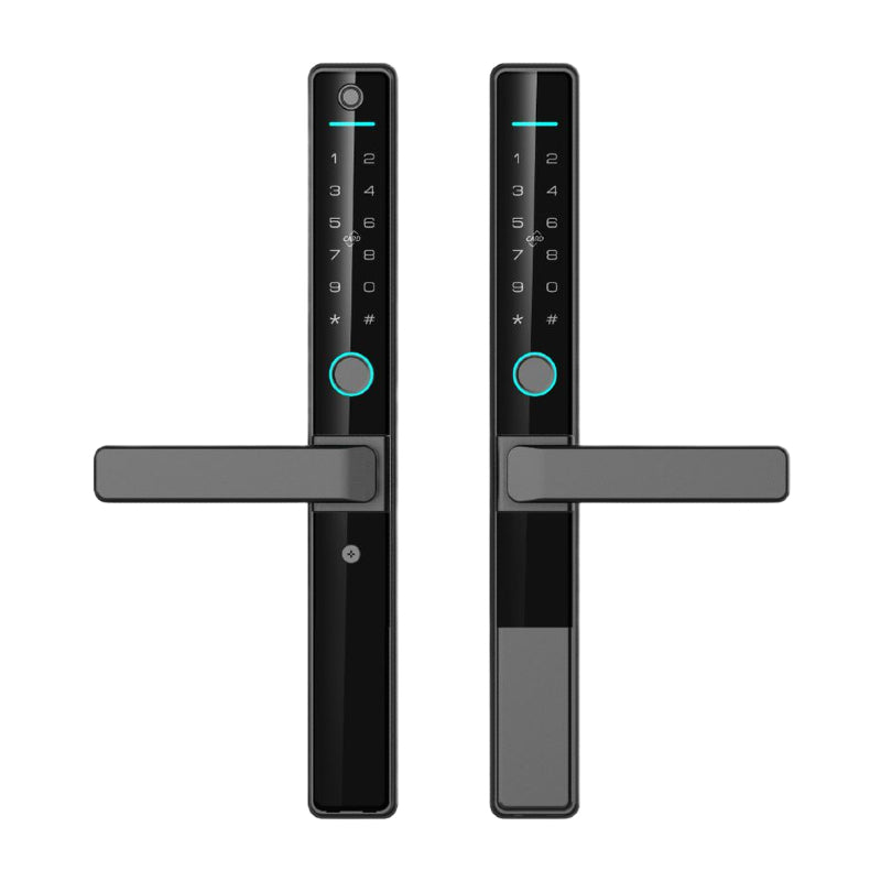 Cerradura Inteligente Exterior con Huella Tuya Wifi LK10 Exterior-exterior
