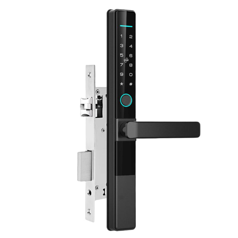 Cerradura Inteligente Exterior con Huella Tuya Wifi LK10 Exterior-exterior