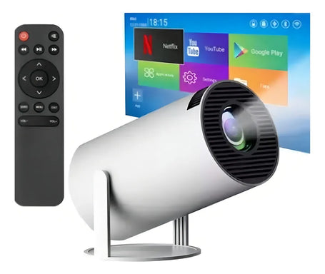 Proyector Hy300 Ultra hd 4K  Wi-fi-Bluethoot