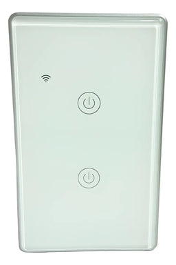 Interruptores inteligentes wifi 2 botones