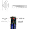 Sensor de Movimiento Infrarrojo PIR S002-P3 Inalámbrico Alarma