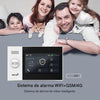 Kit Alarma tactil Inteligente premium WiFi GSM Tuya Smart