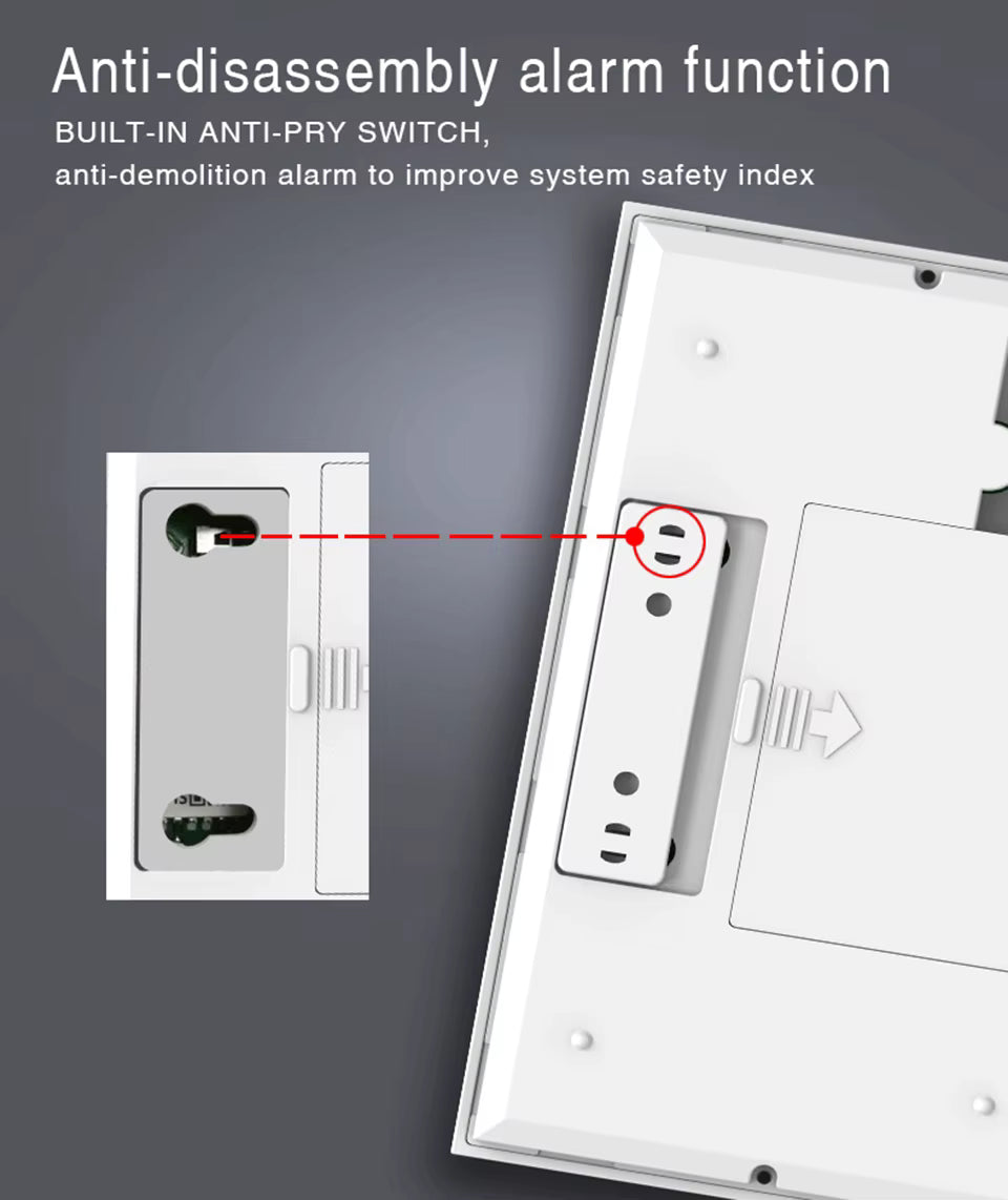 Kit Alarma Inteligente con Sensores WiFi GSM Tuya Smart