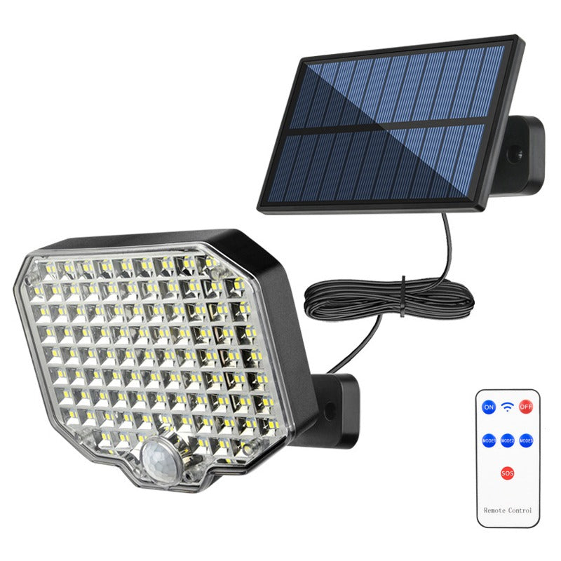 Foco Led solar 184 led