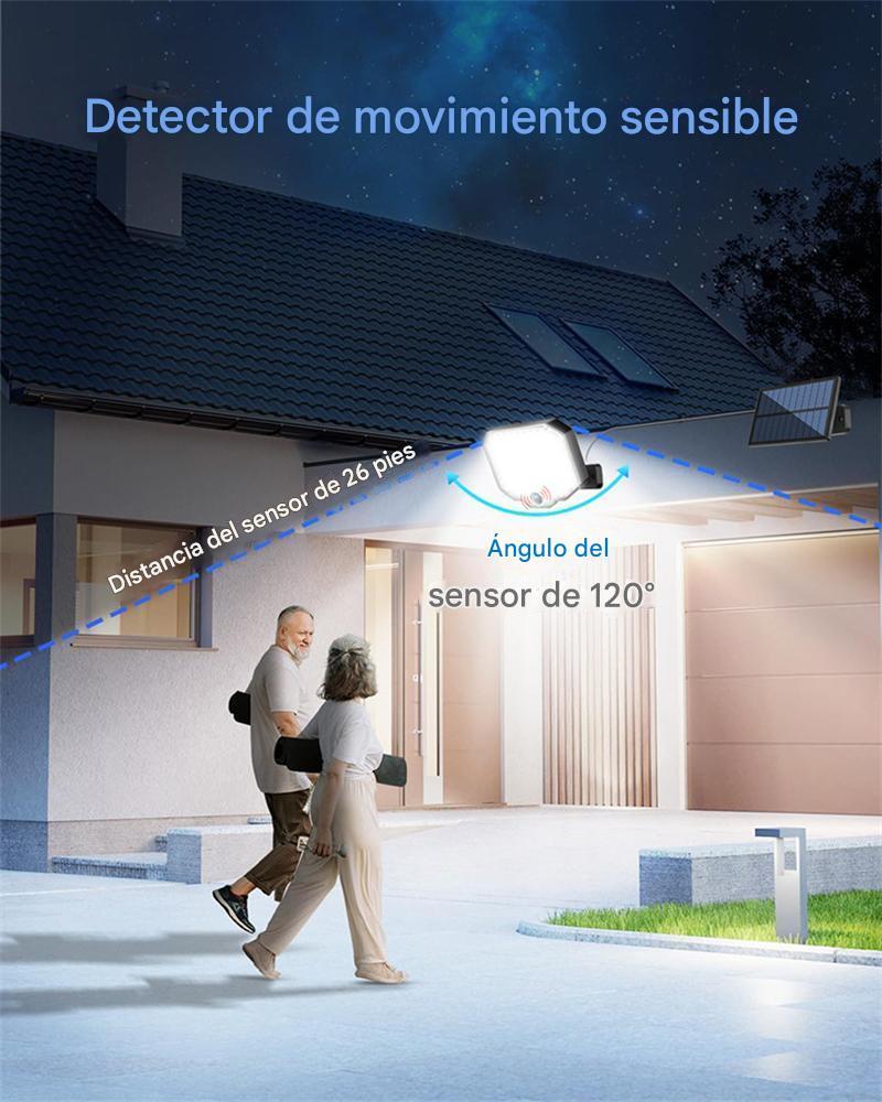 Foco Led solar 184 led