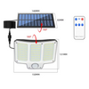Foco Led Solar 50w con control remoto