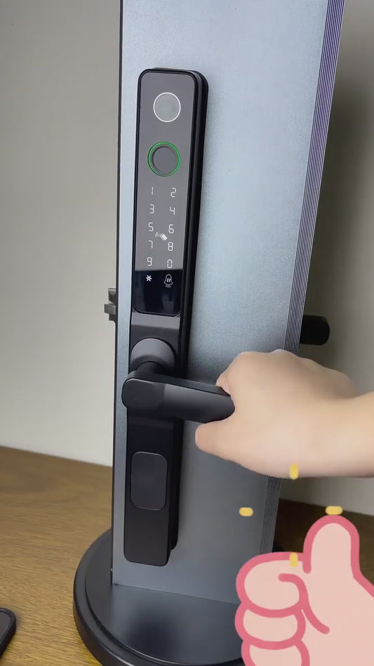 Cerradura iteligente con camara Exterior  Wifi Tuya LK07