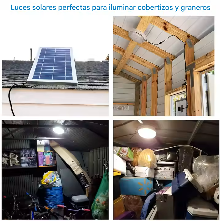 Plafon techo Solar Led 100w 6000k Blanco.